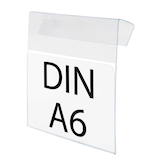 Artikelbild 1 für EICHNER Sichttaschen offen DIN A6 quer transparent glatt, 50 St., Artikelnummer 703829