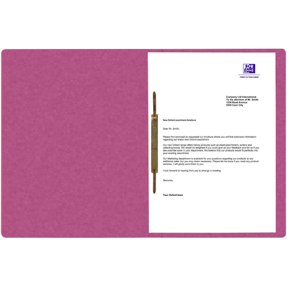 Artikelbild 2 für OXFORD Schnellhefter TOP FILE+ Karton violett DIN A4, 1 St., Artikelnummer 801991