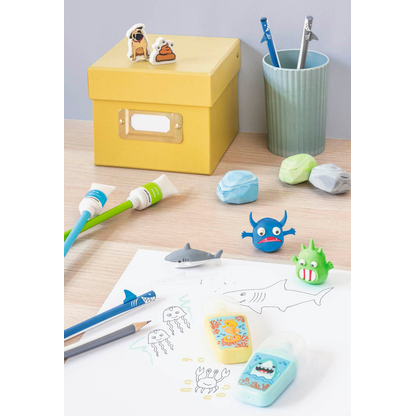 Artikelbild 5 für BRUNNEN Radiergummi Monster farbsortiert, 1 St., Artikelnummer 926156