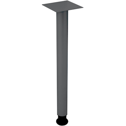 Artikelbild 4 für HAMMERBACHER Verbindungsplatte höhenverstellbar LT12 lichtgrau, grafit Trapezform 120,0 x 120,0 x 65,5 - 82,5 cm, Artikelnummer 992172