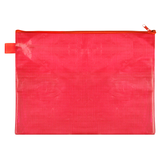 Artikelbild 1 für VELOFLEX Reißverschlussbeutel DIN A4 rot 0,26 mm, 1 St., Artikelnummer 190479