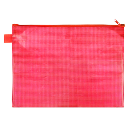 Artikelbild für VELOFLEX Reißverschlussbeutel DIN A4 rot 0,26 mm, 1 St., Artikelnummer 190479