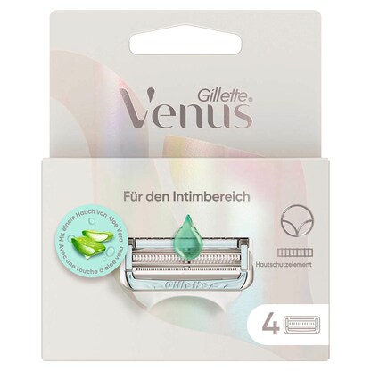 Artikelbild 2 für Gillette Venus Für den Intimbereich Rasierklingen 4 St., Artikelnummer 273759