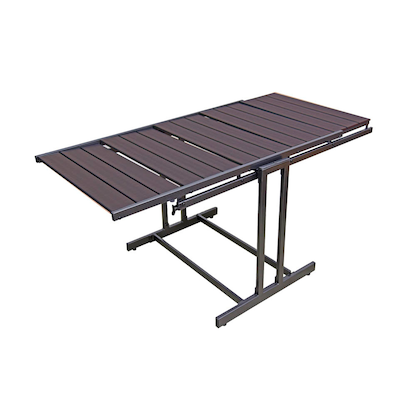 Artikelbild 4 für Garden Pleasure Blumentreppe TABORA Metall dunkelbraun rechteckig 70,2 x 131,0 cm, 1 St., Artikelnummer 285298