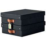 Artikelbild 1 für LEITZ Puro Aufbewahrungsboxen 8,0 l schwarz 27,0 x 37,0 x 10,0 cm, 2 St., Artikelnummer 669737