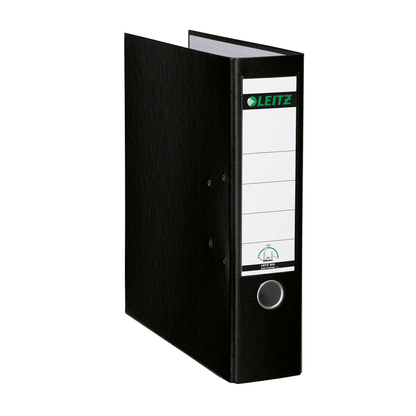 Artikelbild 2 für LEITZ 1010 Ordner schwarz Kunststoff 8,0 cm DIN A4, 1 St., Artikelnummer 859157