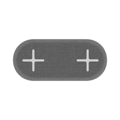 Artikelbild 3 für XLAYER Wireless Pad Double Induktive Ladestation space grau, 10 Watt, Artikelnummer 989012