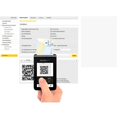 Artikelbild 2 für REINER SCT tanJack® deluxe TAN-Generator, Artikelnummer 381493