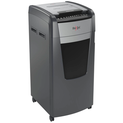 Artikelbild 2 für Rexel Optimum AutoFeed+ 750X Aktenvernichter mit Partikelschnitt P-4, 4 x 28 mm, schwarz, Artikelnummer 429831
