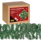 Artikelbild 1 für Idena Tannengirlande 100er LED Lichterkette grün 5,0 m, 1 St., Artikelnummer 761854