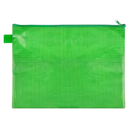 Artikelbild für VELOFLEX Reißverschlussbeutel DIN A4 grün 0,26 mm, 1 St., Artikelnummer 190486