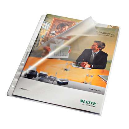 Artikelbild 6 für LEITZ Prospekthüllen 4780 DIN A4 transparent genarbt 0,13 mm, 100 St., Artikelnummer 578658