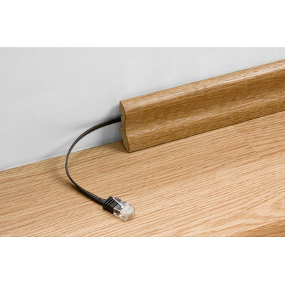 Artikelbild 3 für goobay RJ-45 Netzwerkkabel 15,0 m schwarz bis zu 1,00 Gbit/Sek. bis zu 250 MHz, 1 St., Artikelnummer 394940