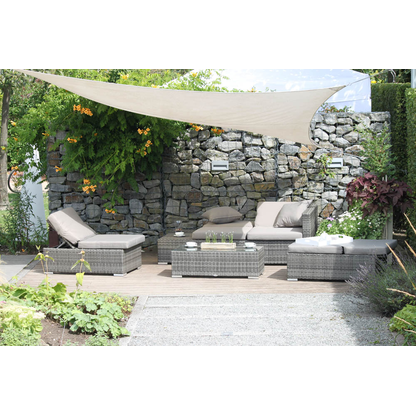 Artikelbild 14 für Garden Pleasure Loungegruppe Alcudia, grau Kunststoff, Metall, 10-teilig, Artikelnummer 231688