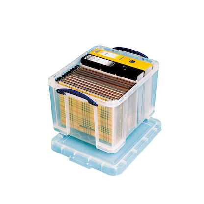 Artikelbild 2 für Really Useful Box Aufbewahrungsboxen-Set transparent, 1 Set, Artikelnummer 312217