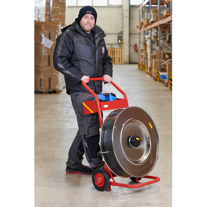 Artikelbild 3 für WIHEDÜ Umreifungsband Kunststoff schwarz 12,7 mm x 2000 m, Artikelnummer 397301