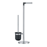 Artikelbild 1 für WENKO WC-Garnitur Parus silber Metall, 1 St., Artikelnummer 815393