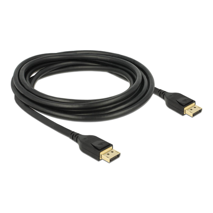 Artikelbild 3 für DeLOCK DisplayPort 1.4 Kabel 8K 60 Hz 3,0 m schwarz, 1 St., Artikelnummer 895163