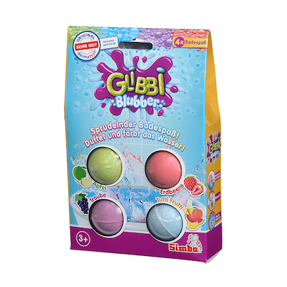 Artikelbild 4 für Simba Badebomben Glibbi Blubber Badespaß farbsortiert, 4 St., Artikelnummer 957353