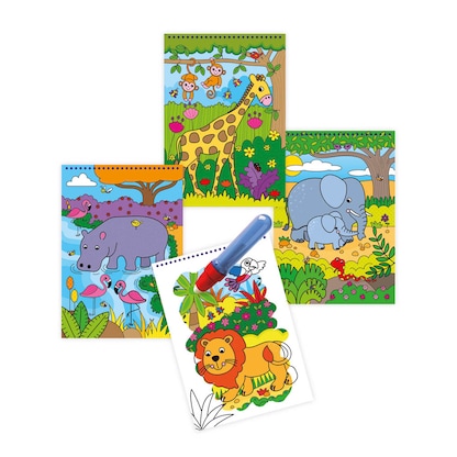 Artikelbild 3 für Jumbo Safari Wassermalbuch, 1 St., Artikelnummer 999601