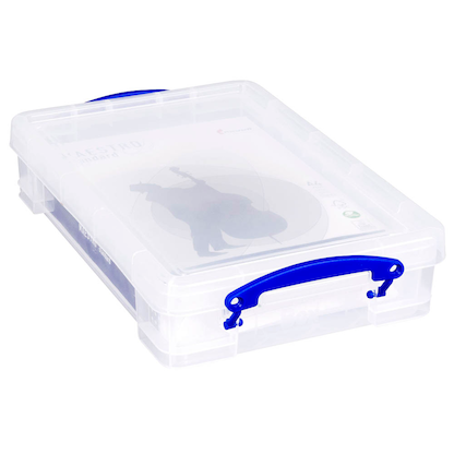 Artikelbild 9 für Really Useful Box Aufbewahrungsbox 4,0 l transparent 39,5 x 25,5 x 8,8 cm, 1 St., Artikelnummer 253831
