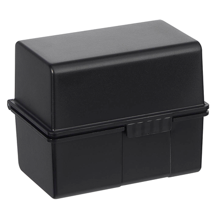 Artikelbild 5 für HAN A8 Karteikasten DIN A8 für 200 Karteikarten schwarz mit Deckel, Artikelnummer 244785