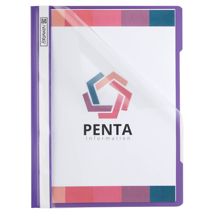 Artikelbild 3 für BRUNNEN Schnellhefter Kunststoff violett DIN A4 überbreit, 1 St., Artikelnummer 925034