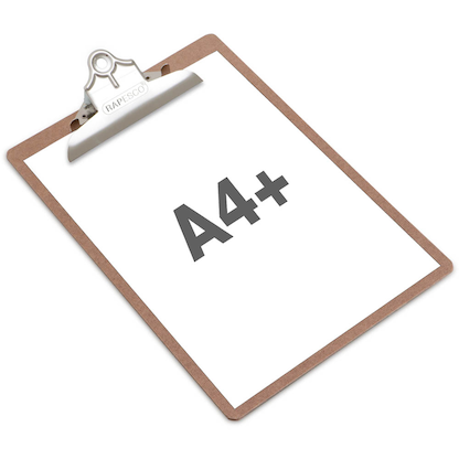 Artikelbild für RAPESCO® Klemmbrett VHBCB003 DIN A4 braun Holzhartfaser, 1 St., Artikelnummer 710253