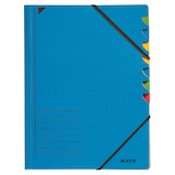 Artikelbild 1 für LEITZ Ordnungsmappe 3907 7 Fächer blau, 1 St., Artikelnummer 322596