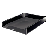 Artikelbild 1 für LEITZ Briefablage Duo Colour schwarz/grau DIN A4, 1 St., Artikelnummer 423792