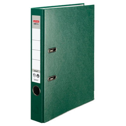 Artikelbild für herlitz maX.file protect Ordner grün Kunststoff 5,0 cm DIN A4, 1 St., Artikelnummer 138636