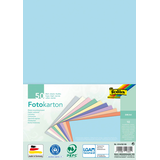 Artikelbild 1 für folia Fotokarton Pastell farbsortiert 300 g/qm 50 Blatt, Artikelnummer 479521