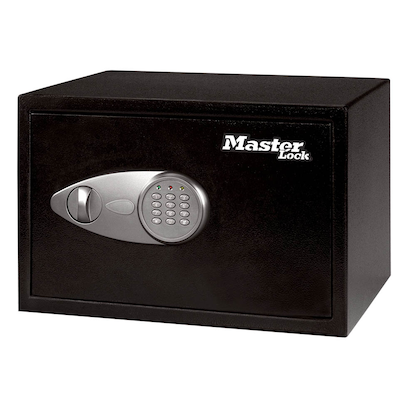 Artikelbild 5 für Master Lock® Tresor X055ML schwarz 35,0 x 27,0 x 22,0 cm, Artikelnummer 727691