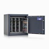 Artikelbild 1 für ISS safe4key Schlüsseltresor grau mit 144 Haken, Doppelbartschloss, 50,0 x 42,0 x 50,0 cm, 1 St., Artikelnummer 849731