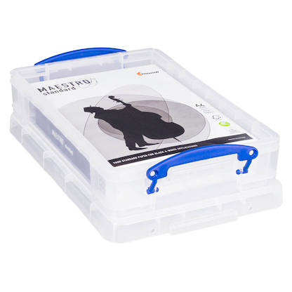Artikelbild 10 für Really Useful Box Aufbewahrungsbox 4,0 l transparent 39,5 x 25,5 x 8,8 cm, 1 St., Artikelnummer 253831
