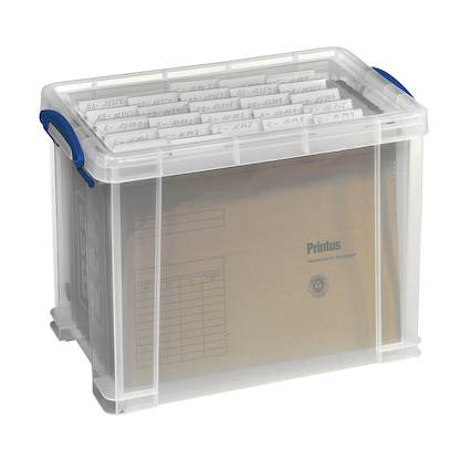Artikelbild 8 für Really Useful Box Aufbewahrungsbox 19,0 l transparent 39,5 x 25,5 x 29,0 cm, 1 St., Artikelnummer 253880