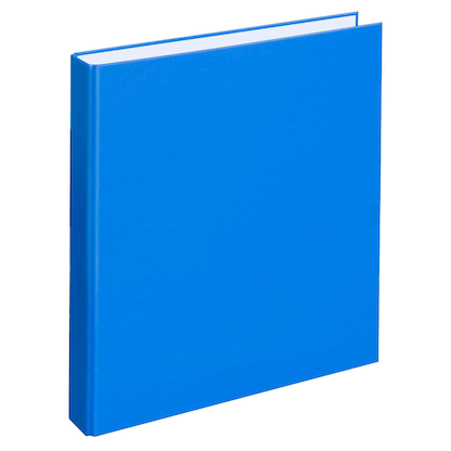 Artikelbild für VELOFLEX Basic Ringbuch 2-Ringe mittelblau 3,5 cm DIN A4, 1 St., Artikelnummer 408668