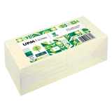 Artikelbild 1 für UPM Notes Haftnotizen doppelte Haftung gelb, 12 Blöcke, Artikelnummer 430466