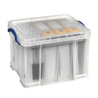 Artikelbild 8 für Really Useful Box Aufbewahrungsbox 35,0 l transparent 48,0 x 39,0 x 31,0 cm, 1 St., Artikelnummer 253906