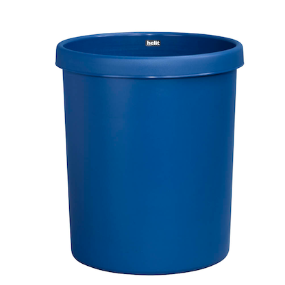 Artikelbild 2 für helit Papierkorb 45,0 l blau, 1 St., Artikelnummer 685305
