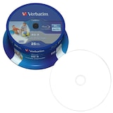 Artikelbild 1 für verbatim Blu-ray BD-R 25 GB bedruckbar, 25 St., Artikelnummer 357398