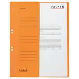 Artikelbild 1 für FALKEN Ösenhefter Karton orange DIN A4, halber Deckel, 50 St., Artikelnummer 950105
