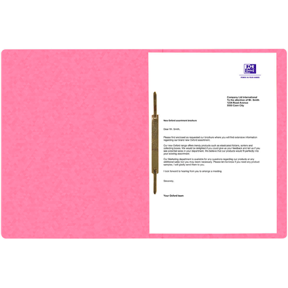 Artikelbild 2 für OXFORD Schnellhefter TOP FILE+ Karton rosa DIN A4, 1 St., Artikelnummer 802201