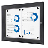 Artikelbild 1 für Showdown® Displays Schaukasten grau 2x DIN A4 52,1 x 2,3 x 38,8 cm, 1 St., Artikelnummer 104168