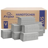 Artikelbild 1 für AKTION: FRIPA Papierhandtücher Plus Zick-Zack-Falzung 1-lagig 5x 5.000 Tücher, Artikelnummer 299337