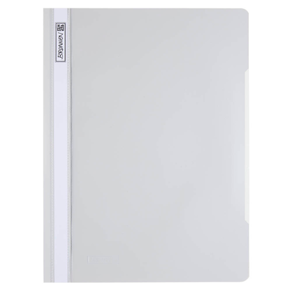 Artikelbild für BRUNNEN Schnellhefter Kunststoff grau DIN A4 überbreit, 1 St., Artikelnummer 924847