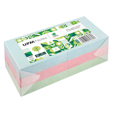 Artikelbild 1 für UPM Notes Pastellmix Haftnotizen doppelte Haftung farbsortiert, 12 Blöcke, Artikelnummer 430479