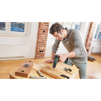 Artikelbild 2 für BOSCH Home & Garden UniversalImpact 18V+46AC+SBX Akku-Schlagbohrschrauber-Set 18,0 V, mit 1 Akku, Artikelnummer 467059