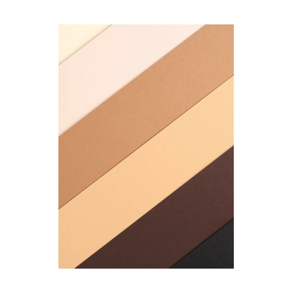 Artikelbild 2 für folia Tonpapier Shades of us farbsortiert 130 g/qm 20 Blatt, Artikelnummer 719439