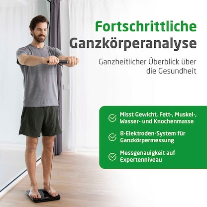 Artikelbild 3 für medisana Personenwaage BS 850 connect schwarz für max. 180,0 kg, Artikelnummer 743429